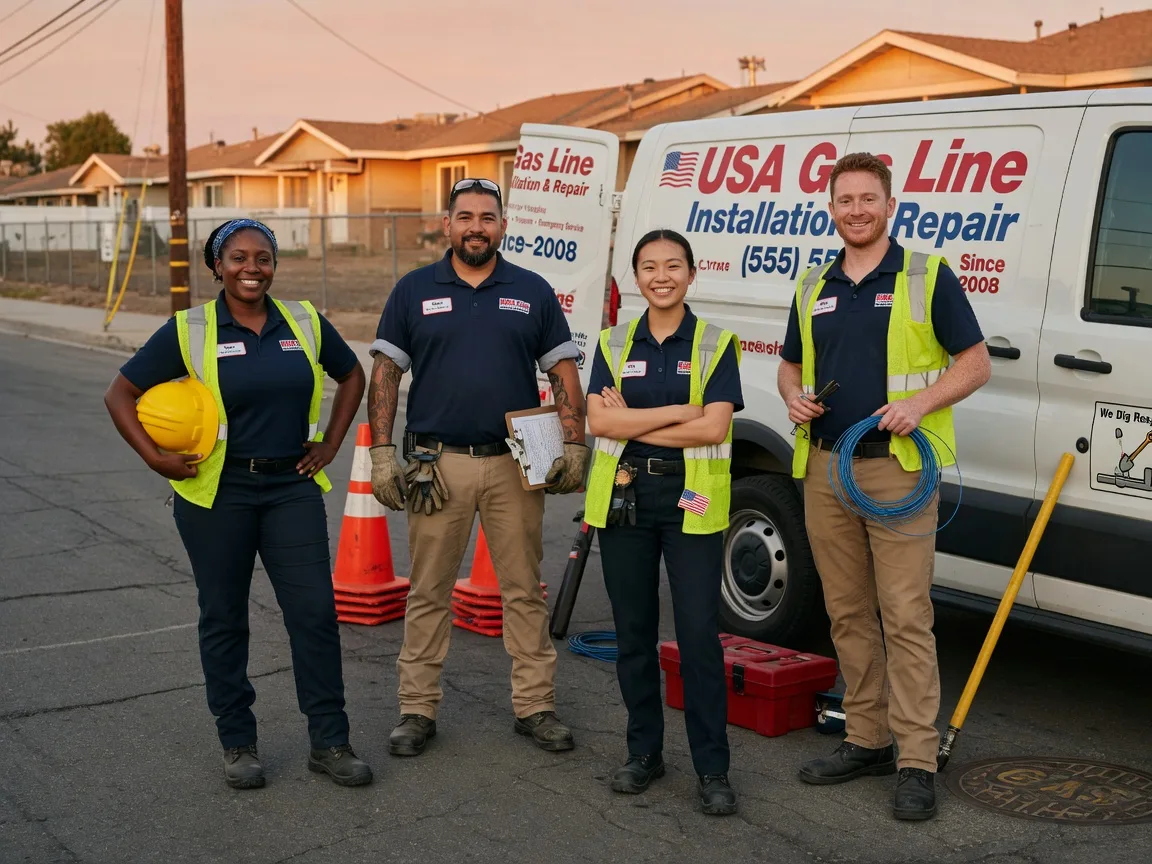 Gas Line Installation company in Valley Springs, CA